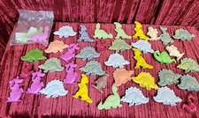 FLINTSTONES CEREAL FIGURE TOY TOYS FIGURE Fruity pebbles HUGE VINTAGE LOT RARE