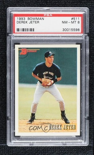 1993 Bowman Derek Jeter #511 PSA 8 Rookie RC HOF