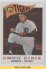 1960 Topps Jimmy Dykes Jimmie Dykes #214 READ b7j