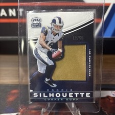 2017 Crown Royal Cooper Kupp Rookie Silhouette Jersey Card /50 Rams🐏