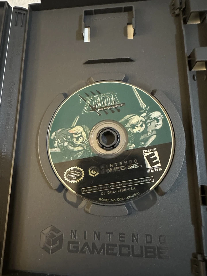 Legend of Zelda: Four Swords Adventures GameCube Completo Foto 3 de 4