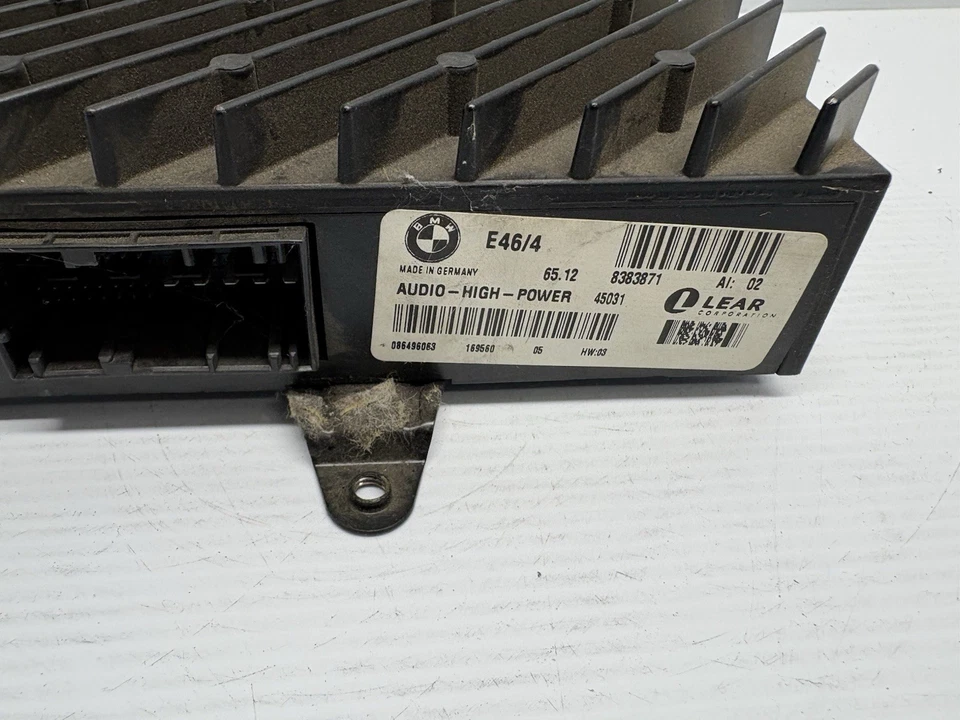 Amplificador Lear 1999 2000 2001 02 - 2005 BMW 325i 328i 330i E46 - 651283871 Foto 4 de 4