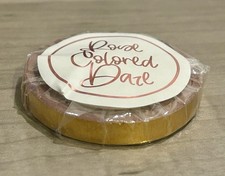 NEW Rose Colored Daze Gold Sparkle Washi Tape 5 mm roll NIP