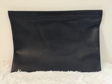 Vtg Hazel Black Vinyl Portfolio Document Holder Pouch Briefcase USA 16.5x11 .5
