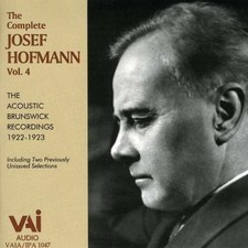 Josef Hofmann Complete Josef Hofmann Vol.4 (CD) Album