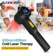 3W Pain Relief Laser Therapy Machine LLLT Red Light Infrared for Back Joint Pain