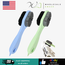 Cleaning Shoe Brushes Double-Sided Shoe Brush for Cleaning Soft bristled Silicon
