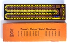 Drueke Model 2050 Cribbage Board Natural Finish Hardwood Original Box 6 Pegs
