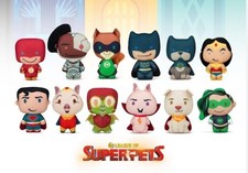 2022 DC LEAGUE OF SUPERPETS MCDONALDS HAPPY MEAL HANGING TOY PLUSH - U - PICK