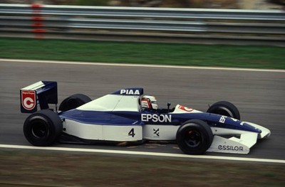 Jean Alesi Tyrrell 019 Ford Portuguese GP at Circuito Estoril on S- Old Photo 2