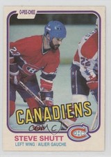 1981-82 O-Pee-Chee Steve Shutt #180 HOF 0nr3