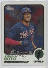 2022 Topps Heritage Chrome 777/999 Juan Soto #154 0b2