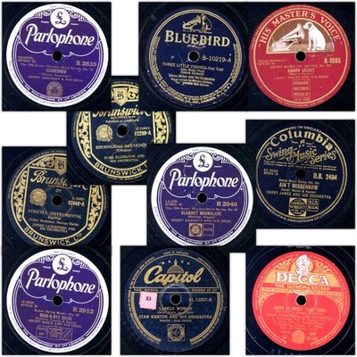 10x SWING-ORCHESTER ZUM SONDERPREIS: Glenn Miller, Armstrong, Basie u.a. Set827O