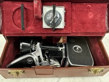 BOLEX REFLEX ZOOM P1 CAMERA IN BROWN HARD CASE WITH ACCESSORIES