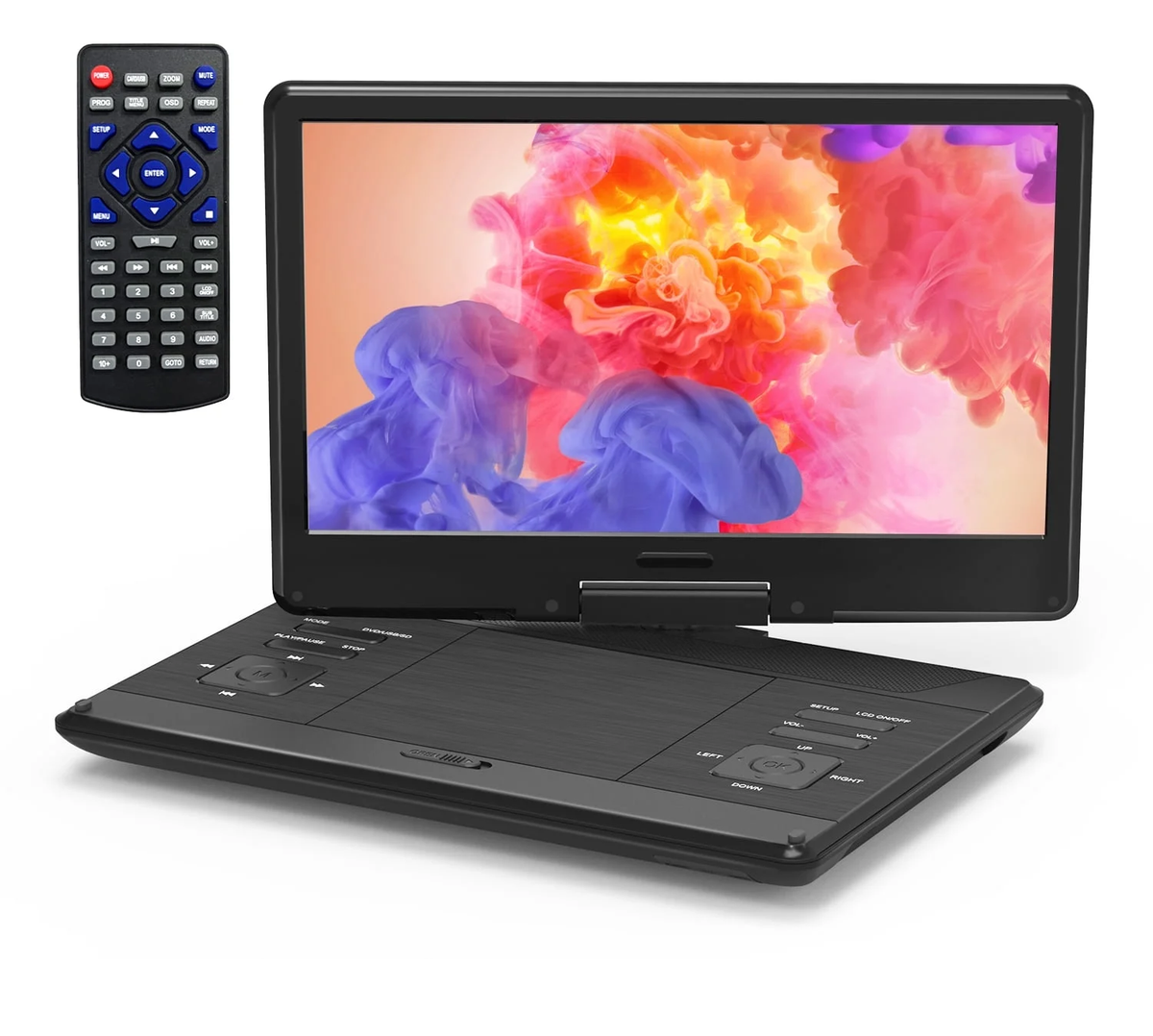 DR. J Professional P2 14 Inch Portable DVD Player with Swivel