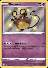 DEDENNE SV051/SV122 LP Holo Shiny Holo Rare SWSH Shining Fates Shiny Vault 2021 on eBay