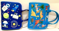 Educational 2 Busy Books Felt Toddlers/Kids Montessori Sensory Missing Pieces
