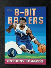 2025-26 Topps ANTHONY EDWARDS 8-Bit Ballers Minnesota Timberwolves #8B-18
