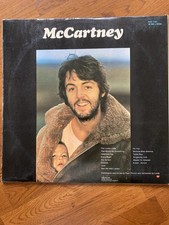 Paul McCartney McCartney 12" Vinyl LP Rare