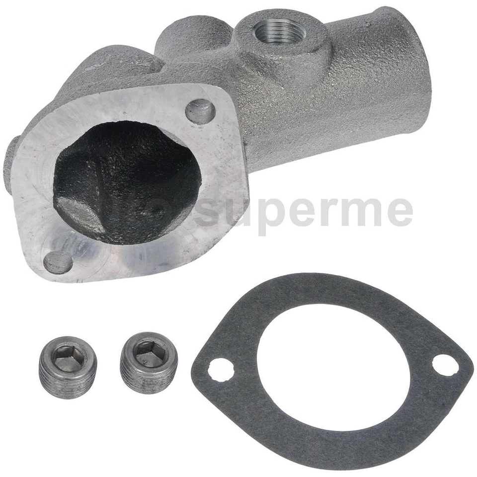 Carcasa termostato refrigerante motor para Ford F-350 7,5 L 1983-1987 Foto 4 de 4