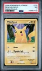 2009 POKEMON PLATINUM RISING RIVALS #112 PIKACHU-HOLO PSA 7