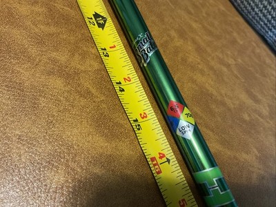 HZRDUS Smoke Green HULK SMALL BATCH 70 TX Tour Flat Sleeve Titan Project X RDX