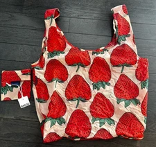 Standard Size BAGGU Reusable Shopping bag - Strawberry
