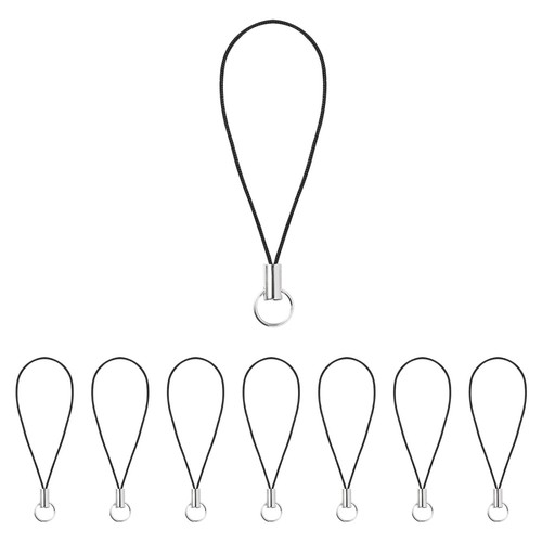 Phone Charm Mobile Rope Jewelry String Strap Keychain Lanyard Smartphone