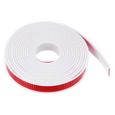 Edge Banding 22mm x 6M Flexible TPE Self Adhesive U-Shape Veneer Tape White