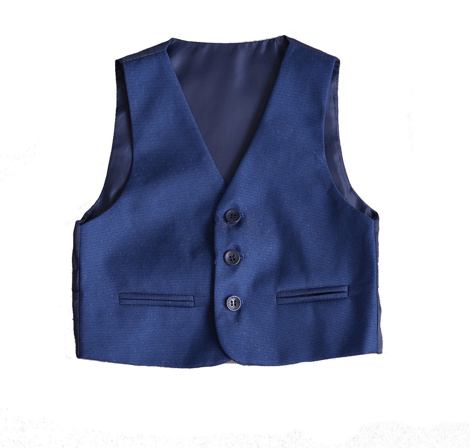 Buy In Bulk Boys Waistcoat Wedding Suits Formal Speech Costume - Foto 6
