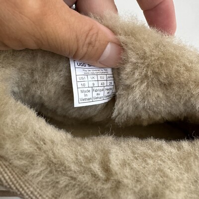 UGG MEN CLASSIC ULTRA MINI MUSTARD SEED SHEARLING LINED BOOT  display picture 1