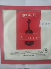 VIOLA D'Addario Prelude String A Medium Size J911MM NEW