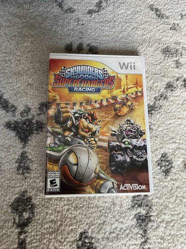Nintendo Wii Skylanders Super Chargers Racing Video Game Used