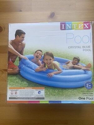 INTEX 58 in X 13 in Crystal Blue Above Ground Pool