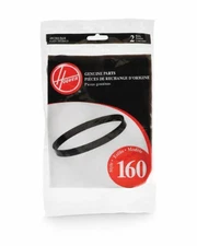 Hoover 40201160 Windtunnel Agitator Belts, Hoover 38528033 2-Pack 160