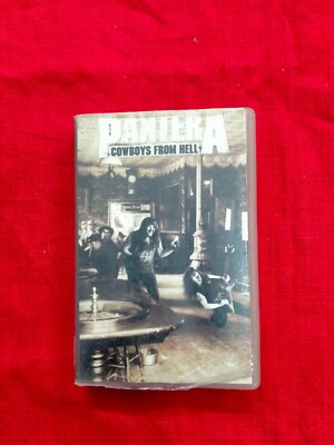 Pantera Cowboys From Hell Rare Orig Cassette Tape India Indian Clamshell 1995