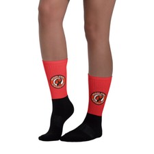 1930s / 1940s / 1950s Mohawk Gasoline Logo Retro Custom Socks