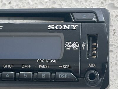 SONY CDX-GT35U XPLOD CAR STEREO ONLY SONY CDX-GT35U XPLOD