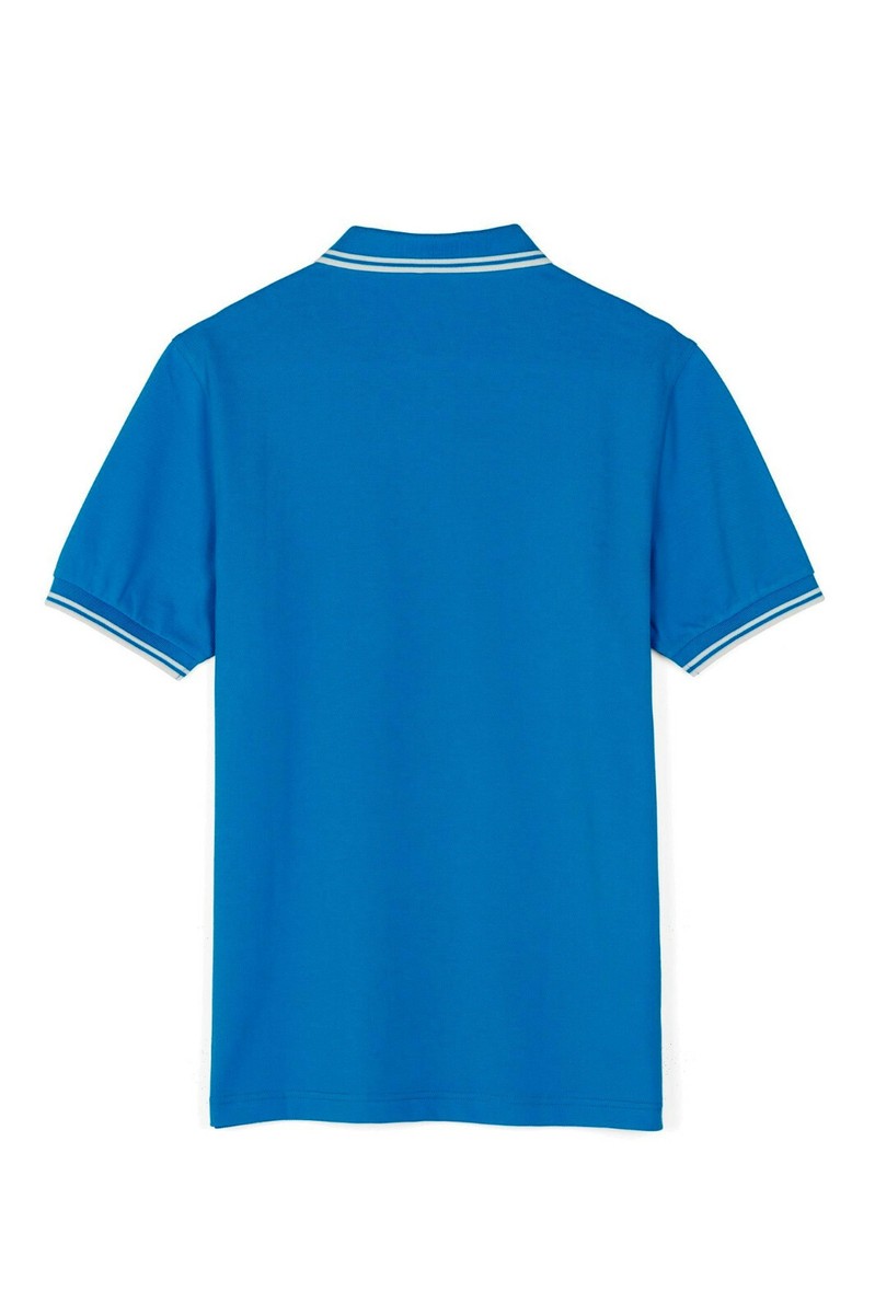 Tシャツ・カットソー FRED PERRY Men T Shirts M3600Y28 Blue M3600 - Navy / Cyber Blue / Ultra Violet | The Fred Perry