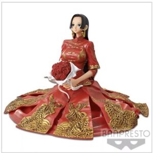 Banpresto One Piece Boa Hancock Monogatari Red Chinese Wedding Dress Figure Ebay