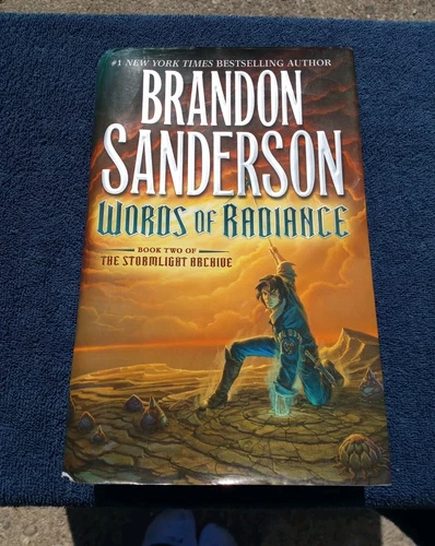 Words of Radiance Brandon Sanderson HC/DJ 1st Edition Stormlight Archive READ DE