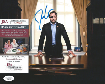 Dan Crenshaw Signed 8x10 Photo w/ JSA COA #AI99238 Texas Congressman