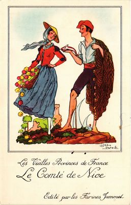 CPM Folklore - Les Vieilles Provinces de France - Le Comte de Nice (770617)