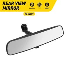 HD 10" lens Interior View Rear Mirror Replacement Day Night for Universal Auto