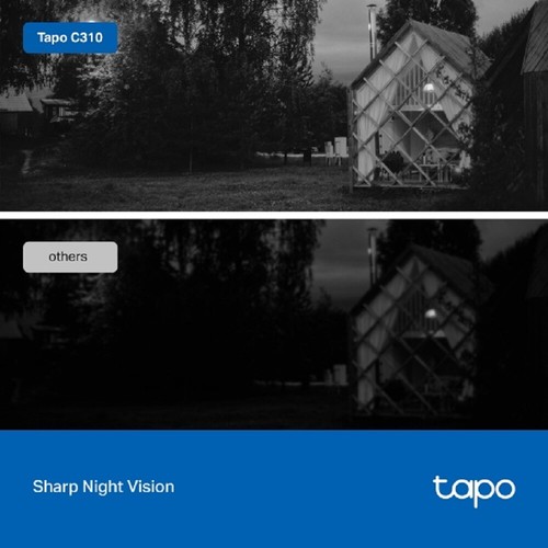 OUTDOOR SMART SECURITY WLAN KAMERA Pack 2 TP-LINK TAPO C310P2 - Bild 11 von 13