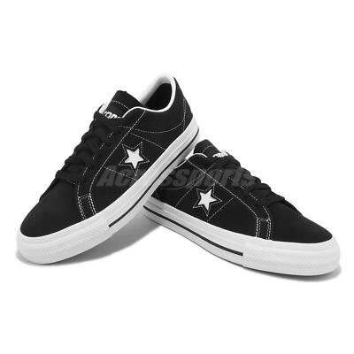 Converse One Star Pro Black White Men Unisex Casual Shoes Sneakers