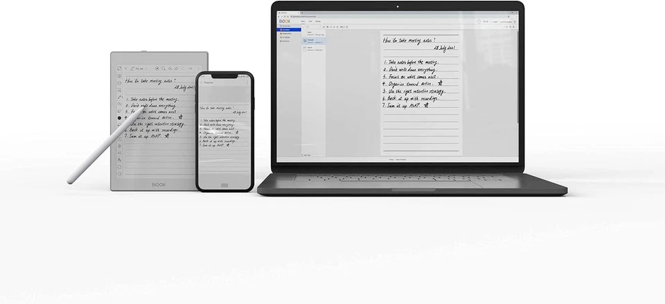 Onyx BOOX Nova E Paper Reader EINK Google Play 7.8" with Stylus Pen NEW SEALED - Image 3 of 4