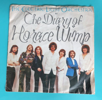 E.L.O. - JET 150 - THE DIARY OF HORACE WIMP  / DOWN HOME TOWN  1979 (1254)