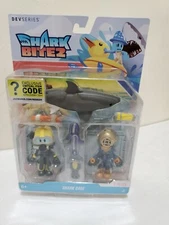 DEVSERIES Game Pack w/ Code Shark Bite 2: Shark Cage Diver Sea Diver TOY