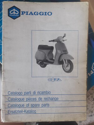 VESPA PIAGGIO COSA Prima Serie) CATALOGO PARTI DI RICAMBIO ORIGINALE  USATO